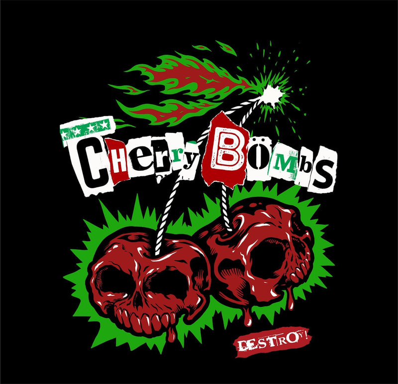 Established in 2004, the Cherry Bombs are the punk rock younger sibling of TXRD. The badasses in green with short fuses and explosive hits that absolutely DESTROY. Get ready to rev up your chainsaws and prepare to have your mind blown by our new, too hot to handle logo.